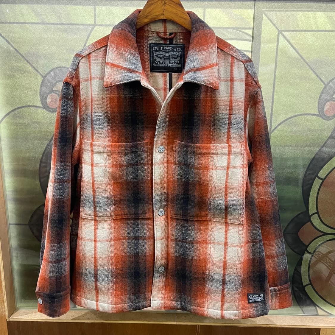 Levi's wool shirt jacket 상품이미지1