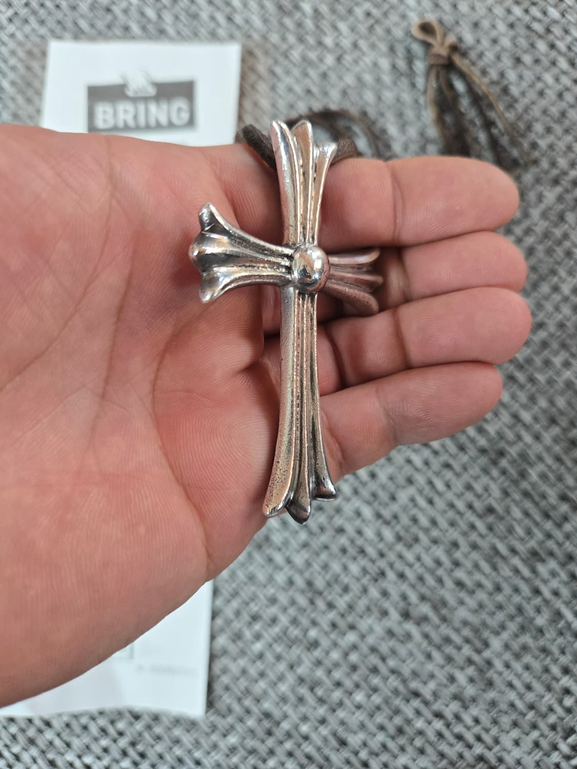 크롬하츠 라지 크로스 펜던트 상품이미지5