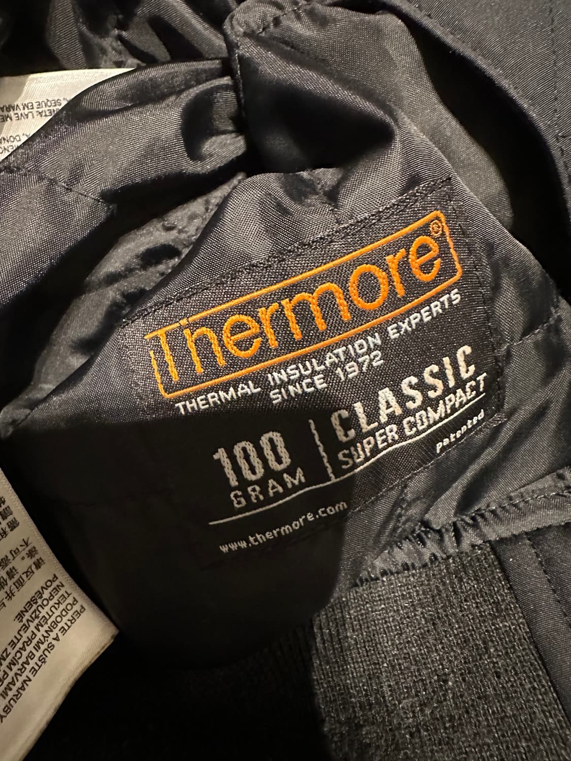 리바이스 블랙 나일론 블루종 자켓 m 상품이미지4