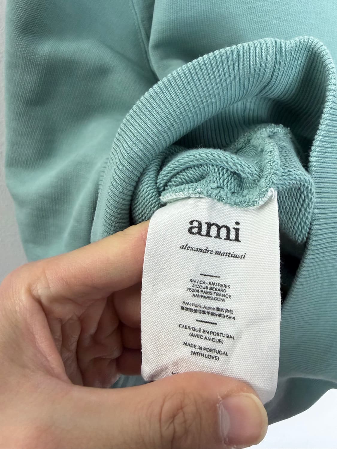 아미 ami 아미맨투맨 ami맨투맨 스웻셔츠 상품이미지5