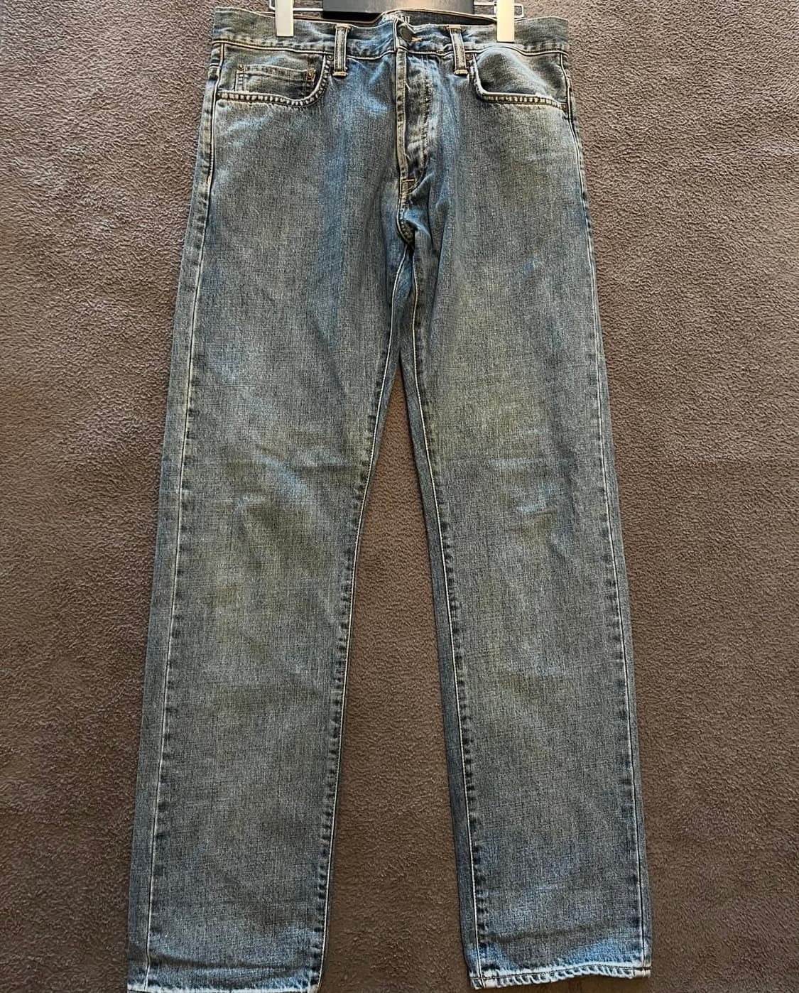 칼하트 WIP 데님 스트레이트 팬츠 상품이미지2