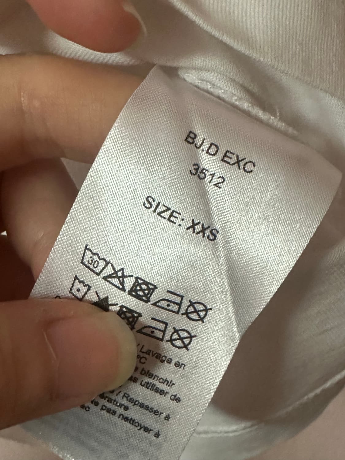 당일배송) 가니 스마일 반팔티 xxs 상품이미지3