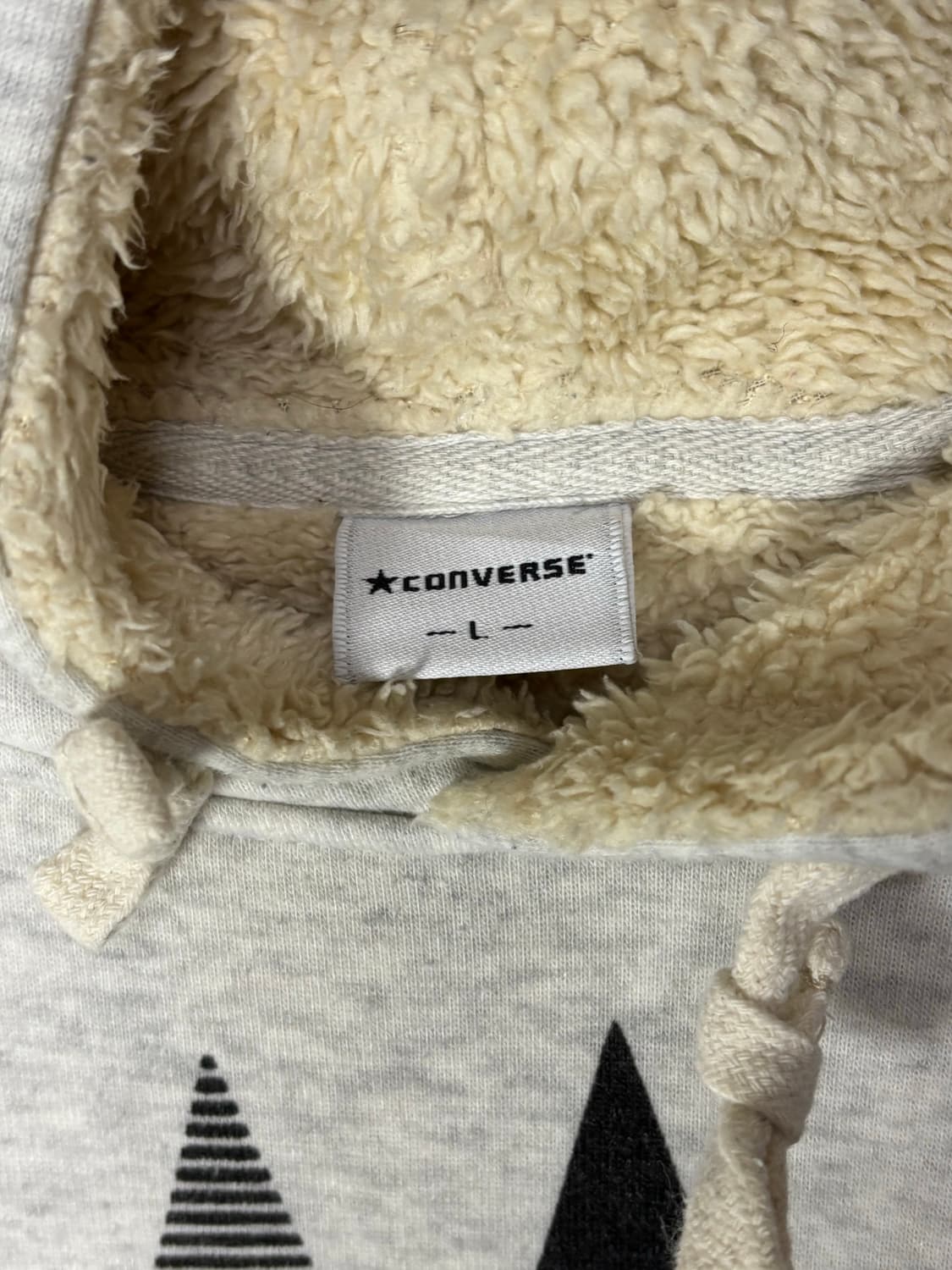 90s converse hoodie 컨버스 빈티지 스타 로고 후드티 상품이미지7