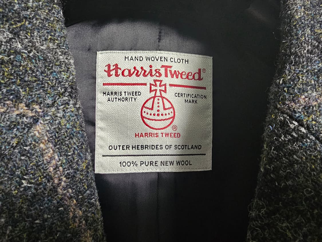 빈폴 해리드트위드 체크자켓 애쉬색상  L사이즈 민트급 상품이미지2