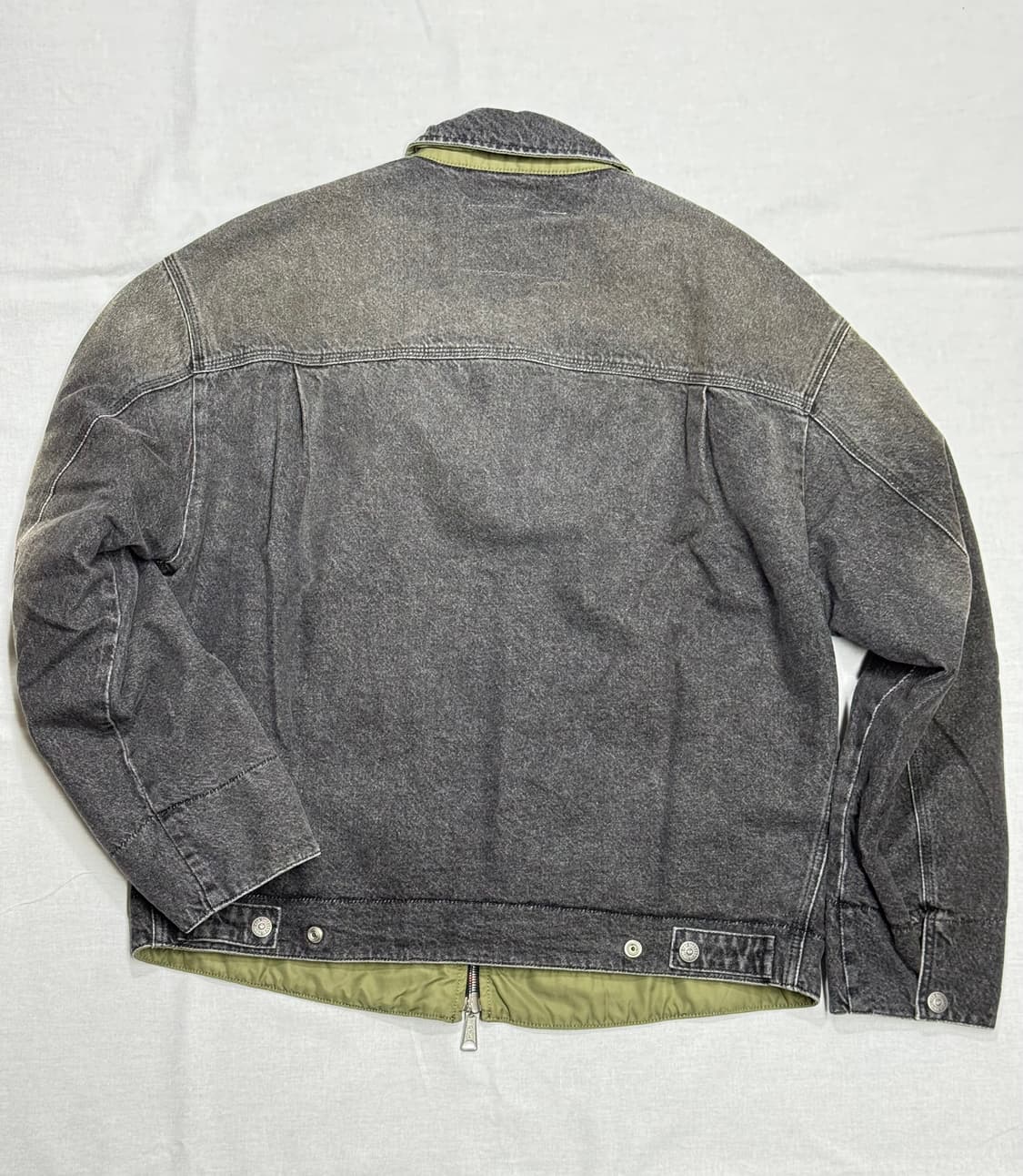 <새 상품>디젤 D 스타크 S 재킷  / 워시드 블랙 색상 / XL사이즈 상품이미지7