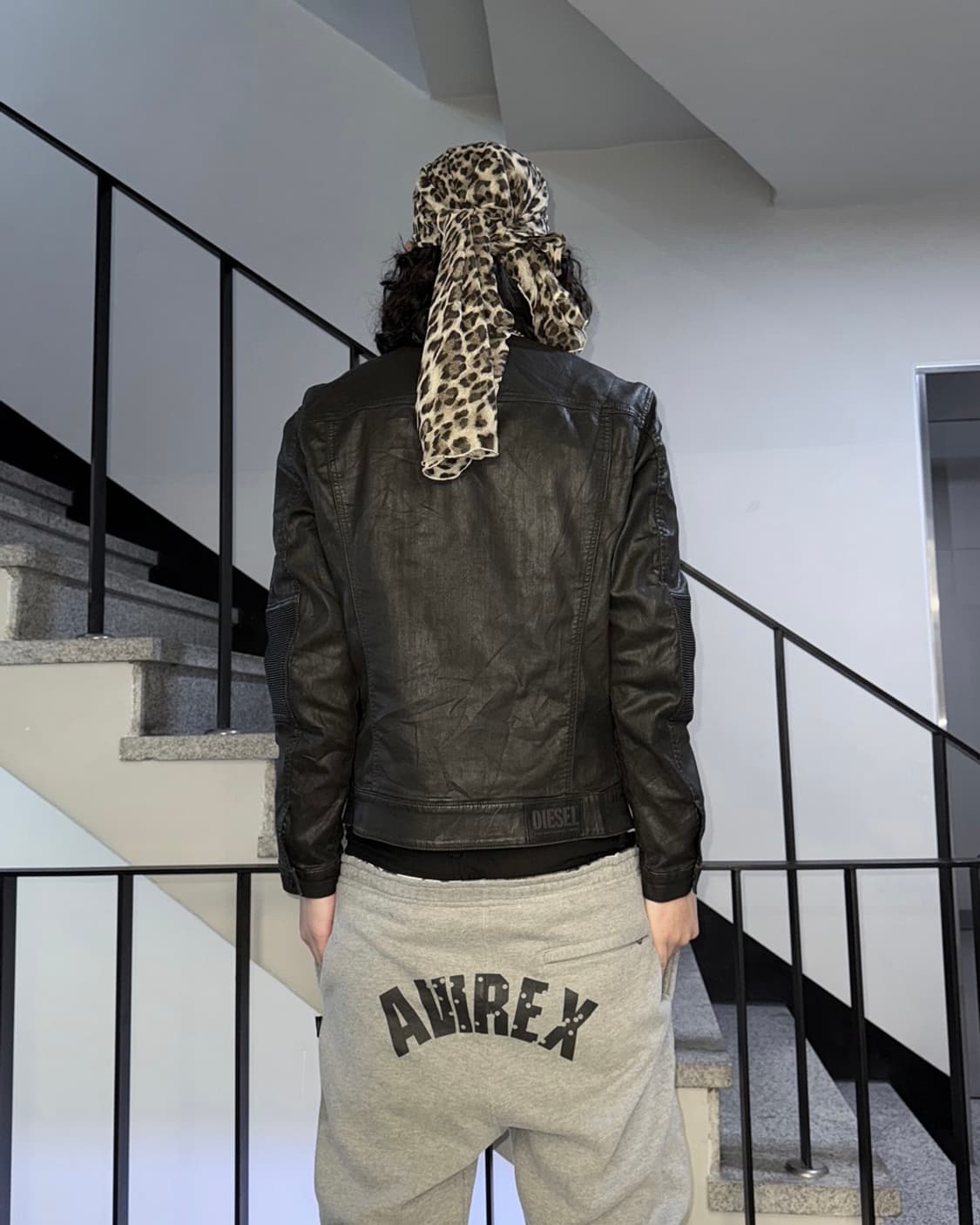 Diesel 레더 자켓 상품이미지3