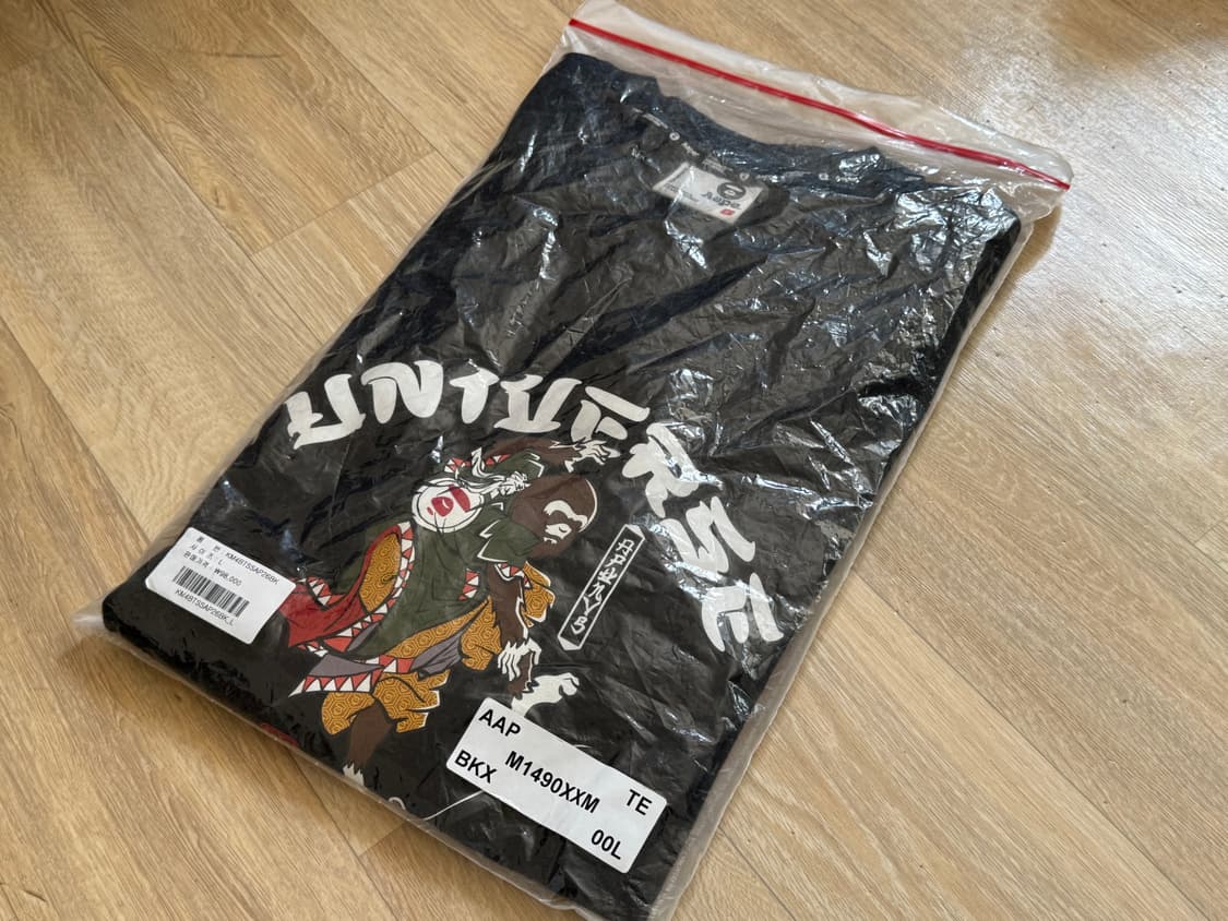 AAPE Theme Universe Tee 에이프 테마 유니버스 티 블랙 상품이미지7