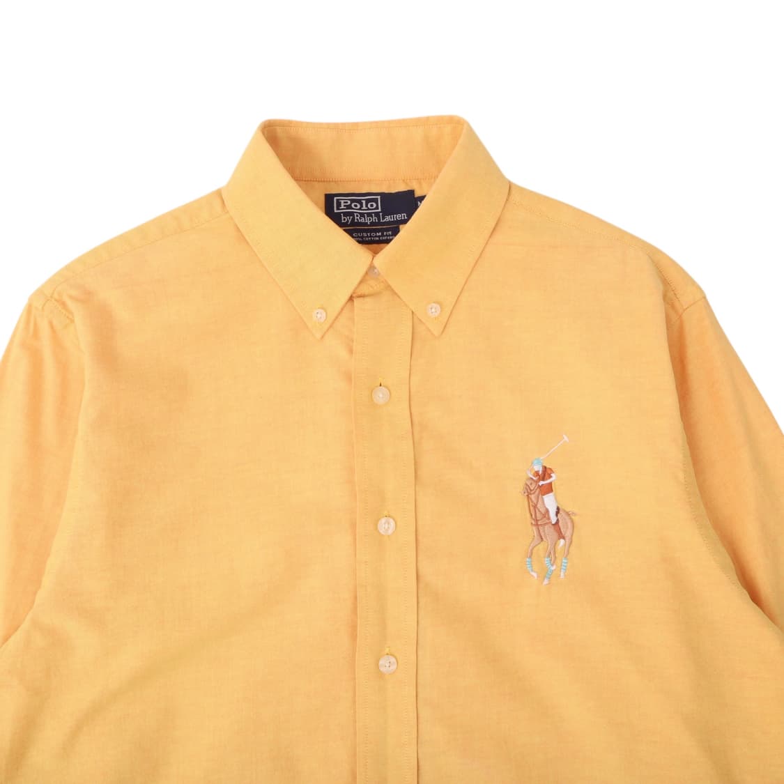 폴로 랄프로렌 빅포니 옥스포드 옐로우 셔츠 상품이미지2