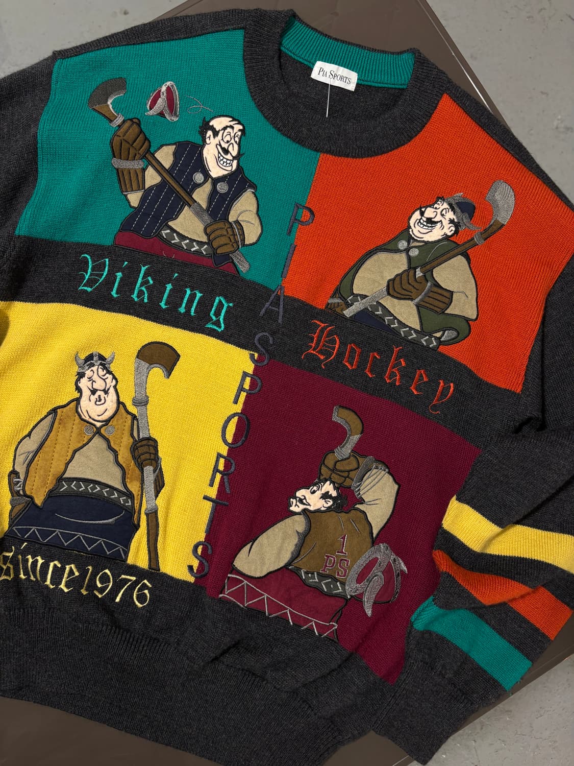 Piz sports 빈티지 스웨터 상품이미지5