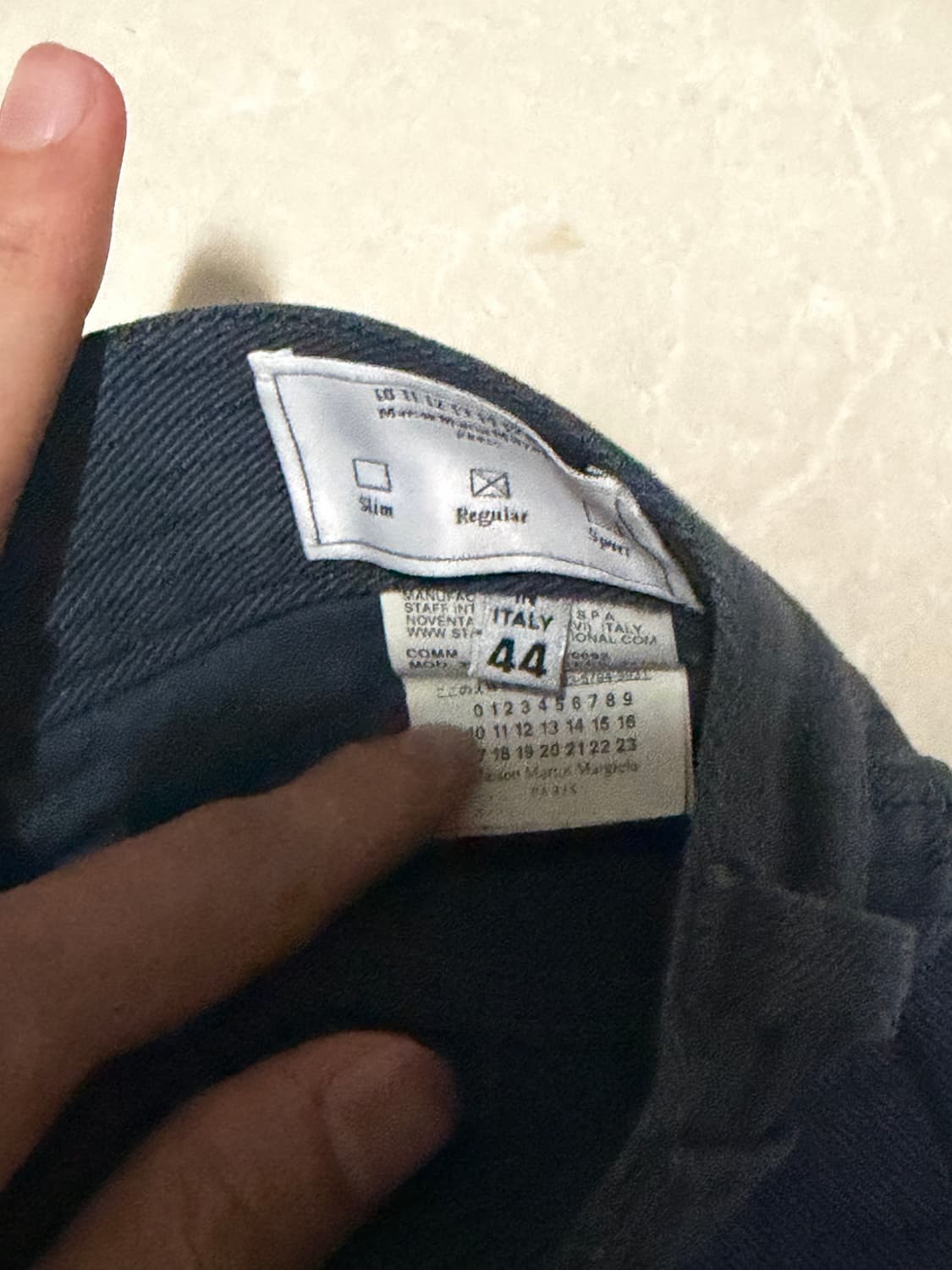 마르지엘라 스트라이프 데님팬츠 44 상품이미지4