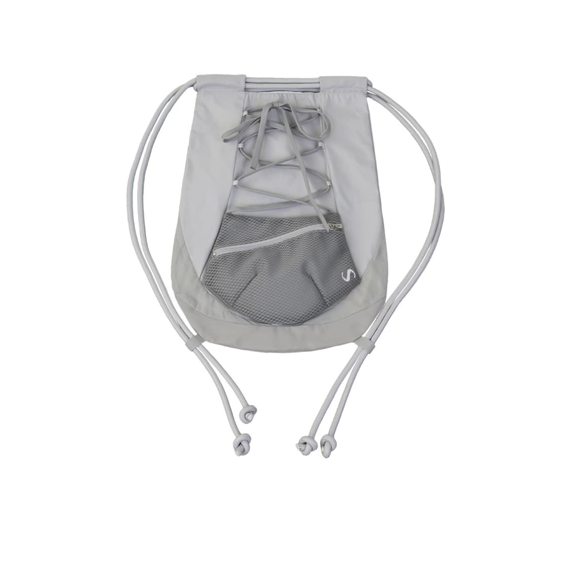 오호스 Detachable Pocket Gym Sack / Grey 상품이미지1