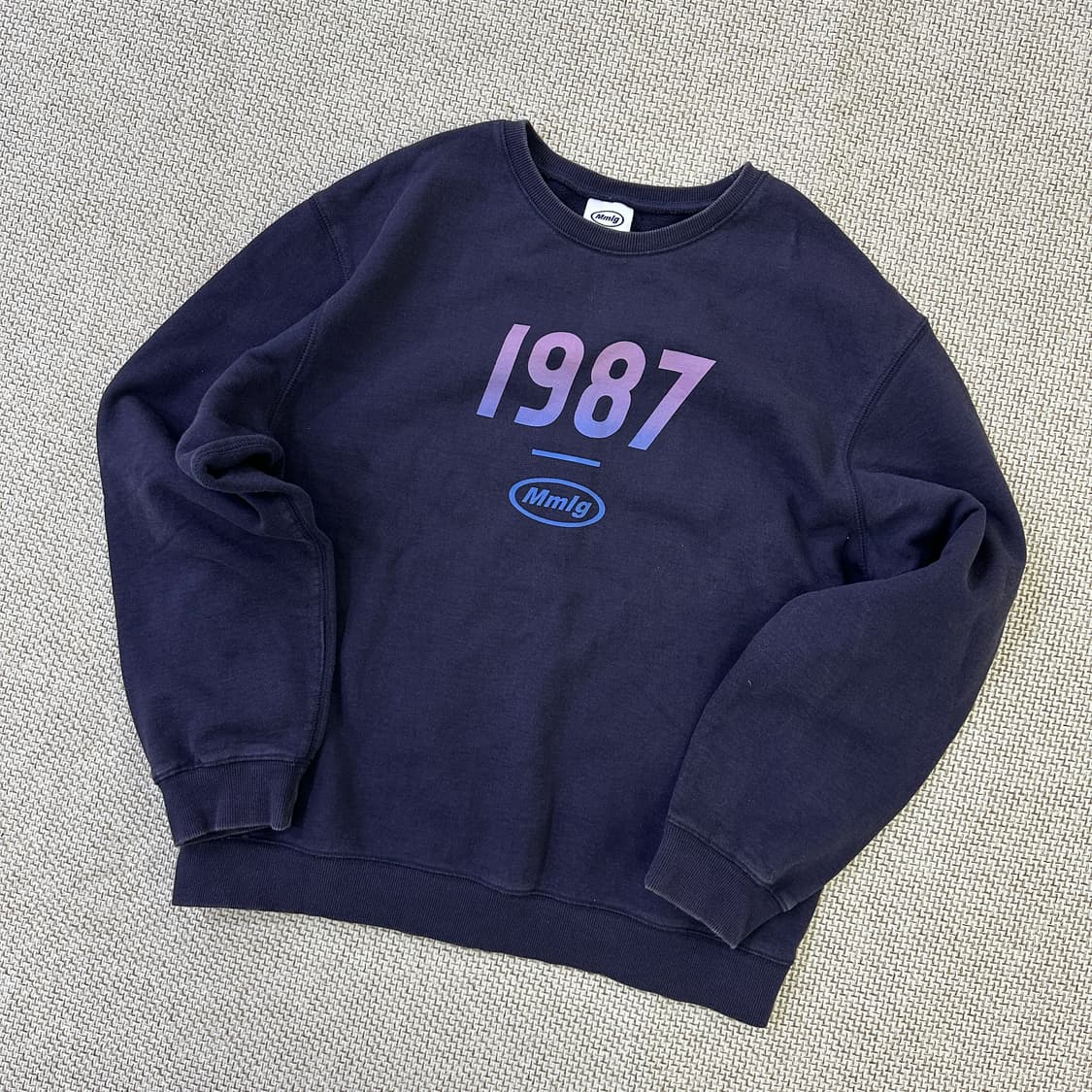 M 87MM Mmlg 1987 스웨트셔츠 0331D 상품이미지1
