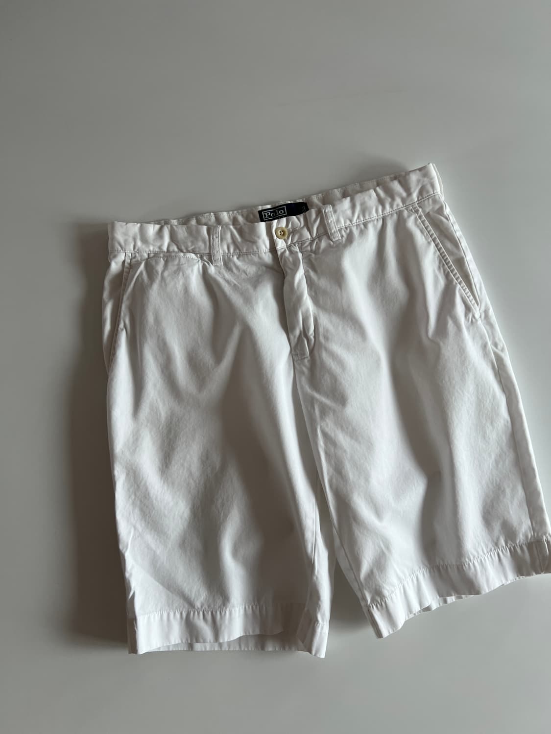폴로 랄프로렌 화이트 쇼츠 34  상품이미지5