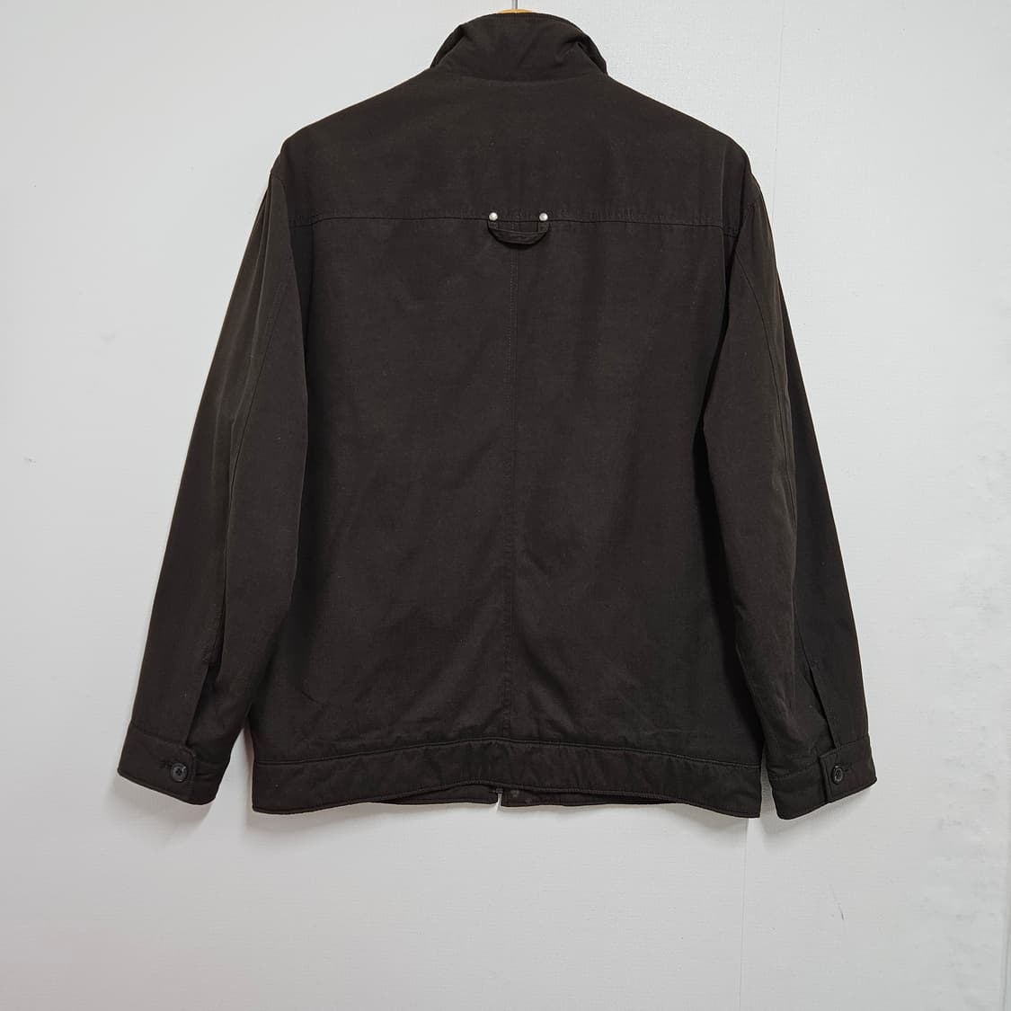 헤지스 누빔 브라운 블루종 자켓 100 상품이미지2