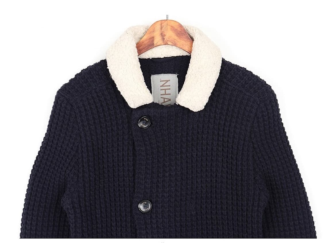 NHAV 니트자켓 (네이비) 상품이미지3