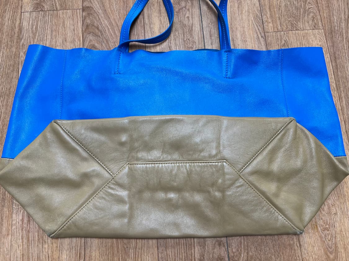 올드 셀린느 카바스백 투톤 라지 상품이미지5