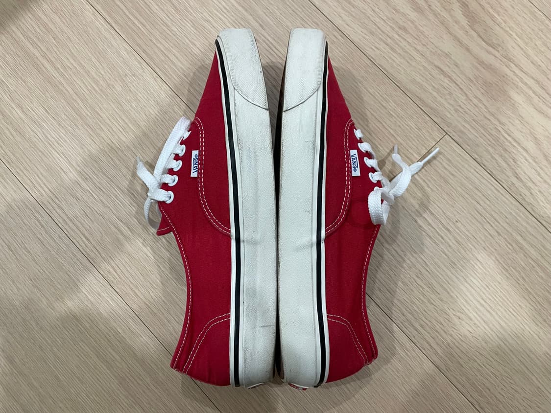 반스 어센틱 44dx 애너하임팩토리 레드 290 상품이미지4