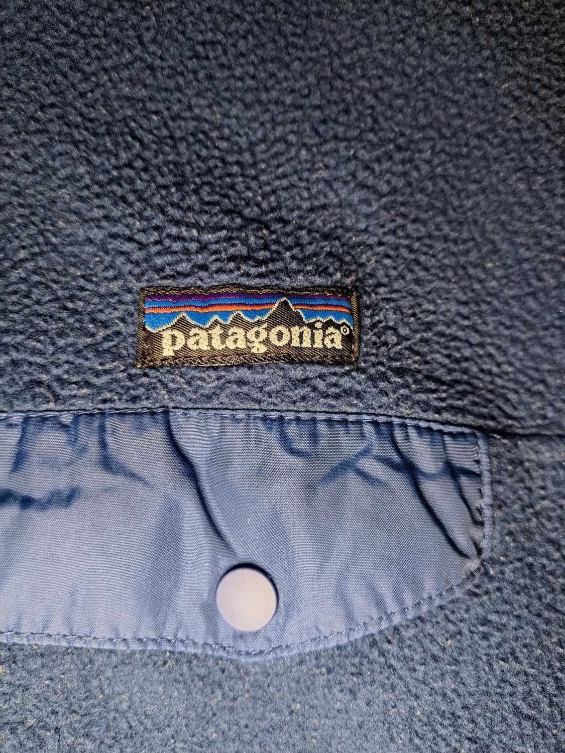 11FW 파타고니아 신칠라 스냅-T 플리스 네이비 네이비 포켓 상품이미지2