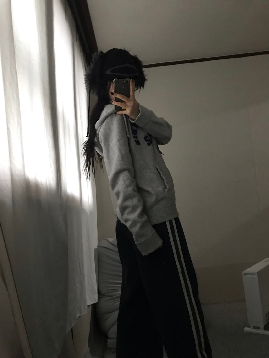 아베크롬비 그레이 네이비 후드집업 상품이미지7