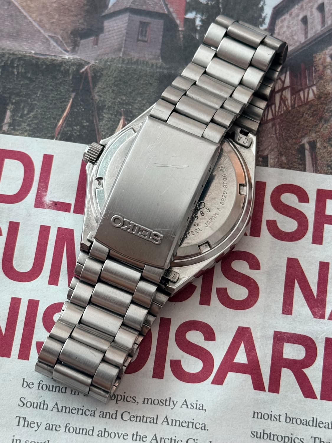 Seiko 세이코 SilverWave Quartz Day-Date 상품이미지4