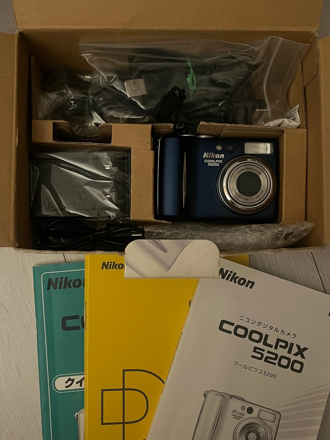 니콘 쿨픽스 5200 민트급 풀박스 상품이미지5