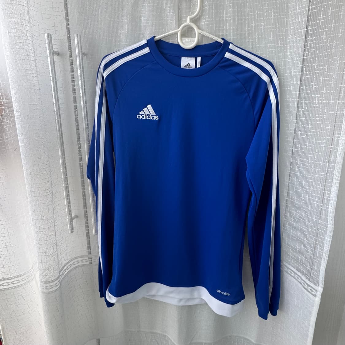 아디다스 블루 삼선 기능성 티셔츠 90 상품이미지5