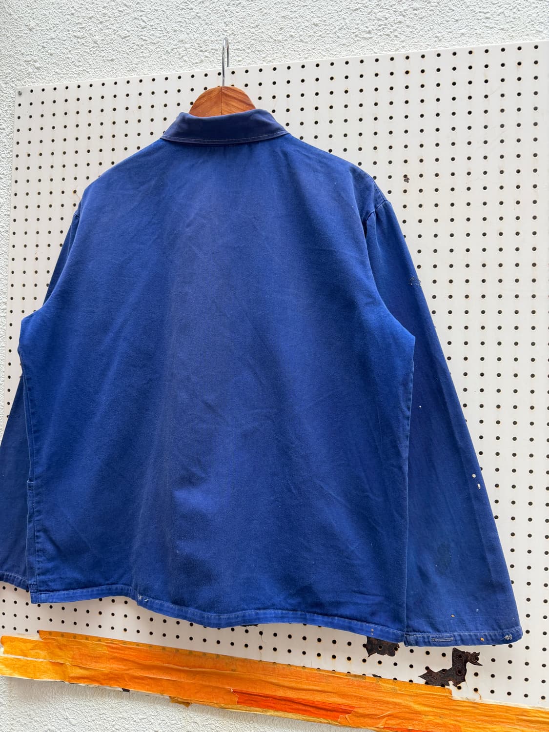 1970s FRIENDSHIP INDIGO BLUE 페이드 프렌치워크자켓 상품이미지8