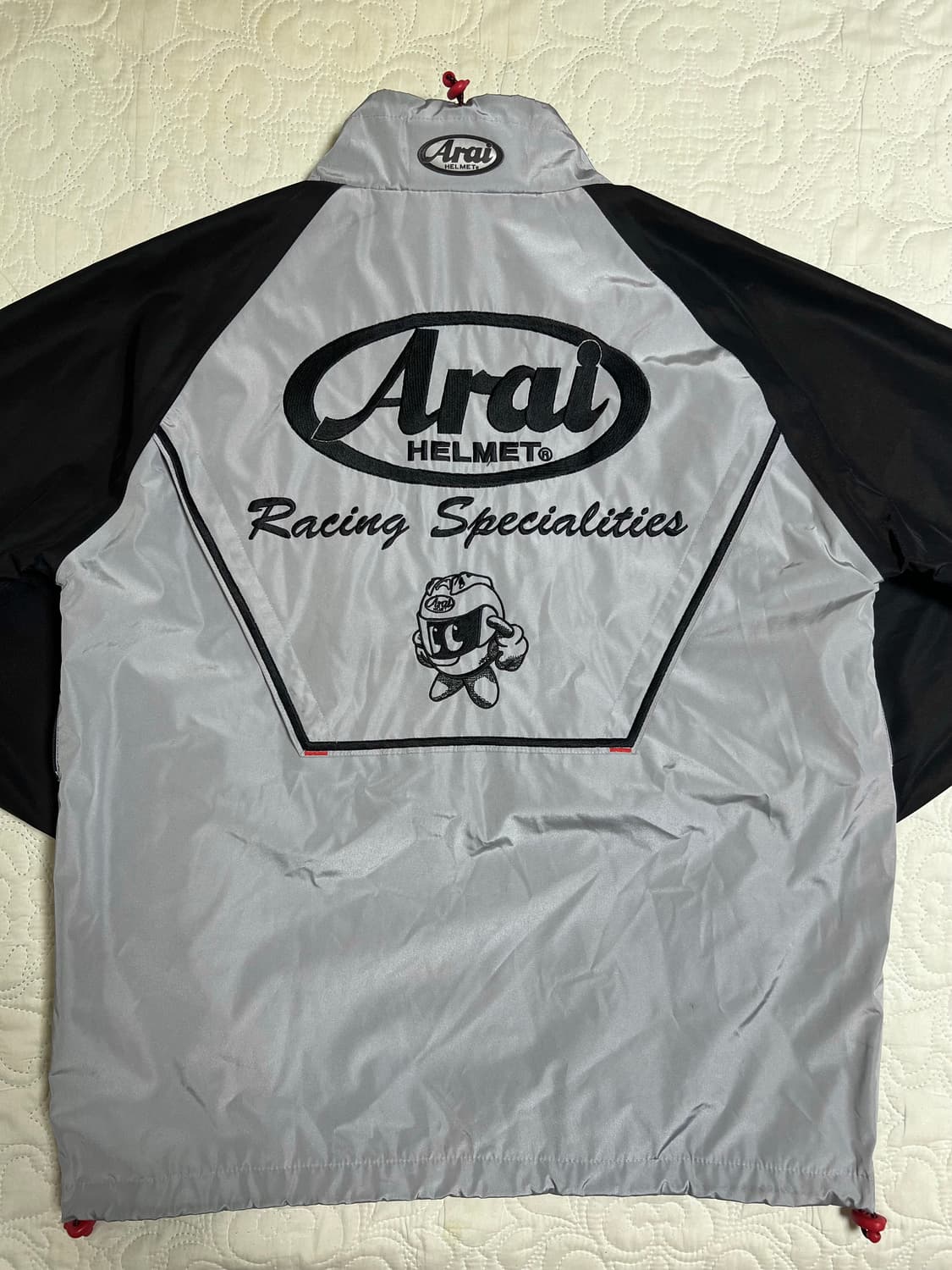 구형 아라이 바람막이 L 검회 투톤 실버블랙 상품이미지1