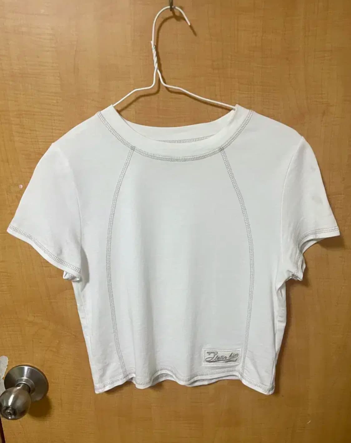 마땡킴 박스로고 반팔 티셔츠 상품이미지1