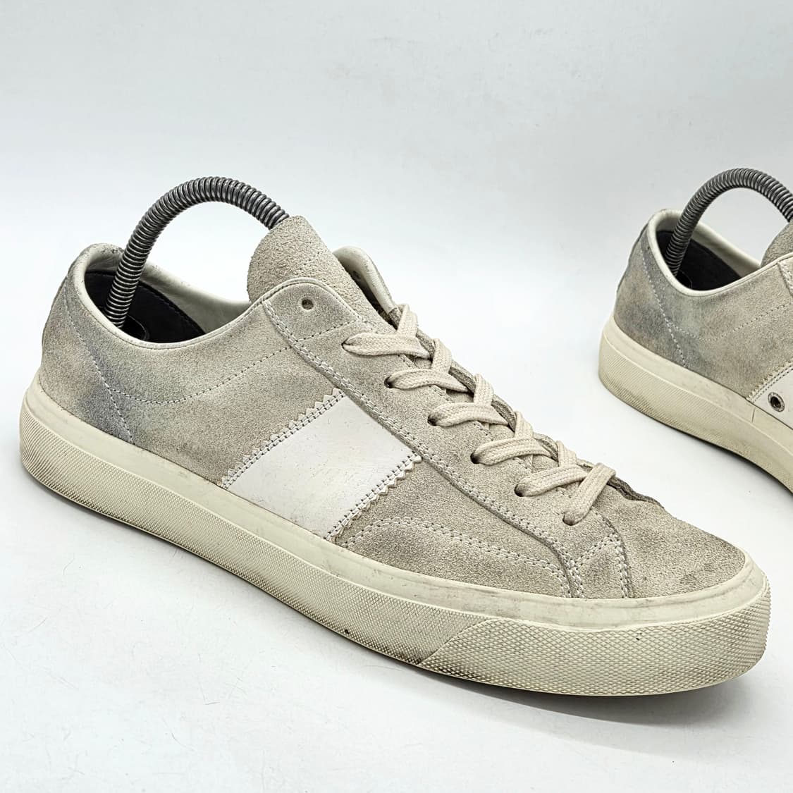 톰포드 스웨이드 캠브리지 스니커즈 마블 크림 (9) 상품이미지6