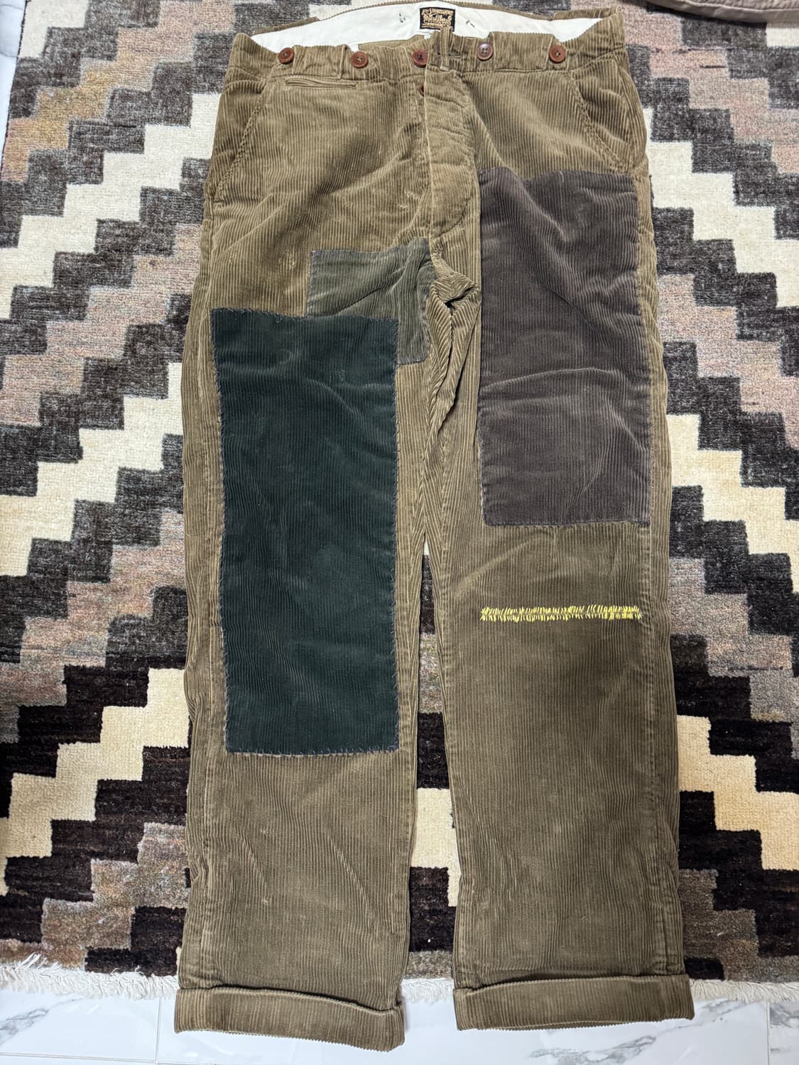LVC 리바이스 코듀로이 리페어 셀비지 팬츠 34  상품이미지1
