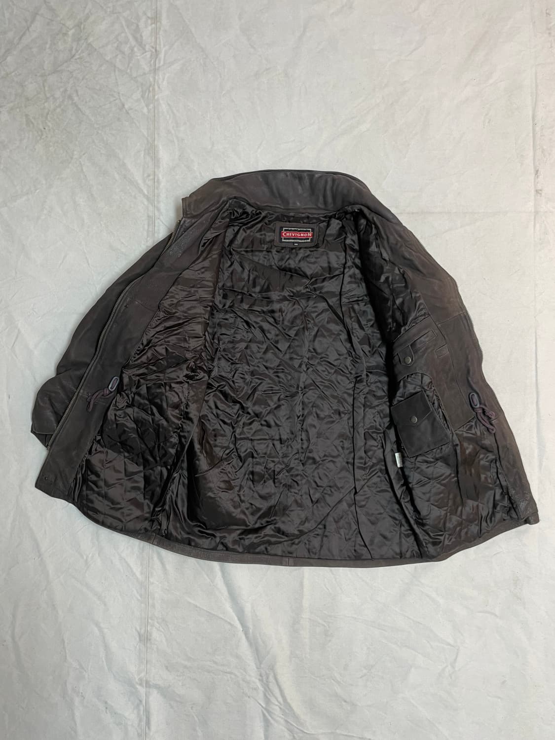 쉐비뇽 레더 자켓  상품이미지10