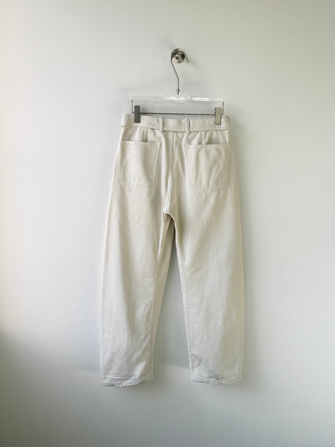 르메르 24FW 트위스트 벨티드 팬츠 아이보리 상품이미지6