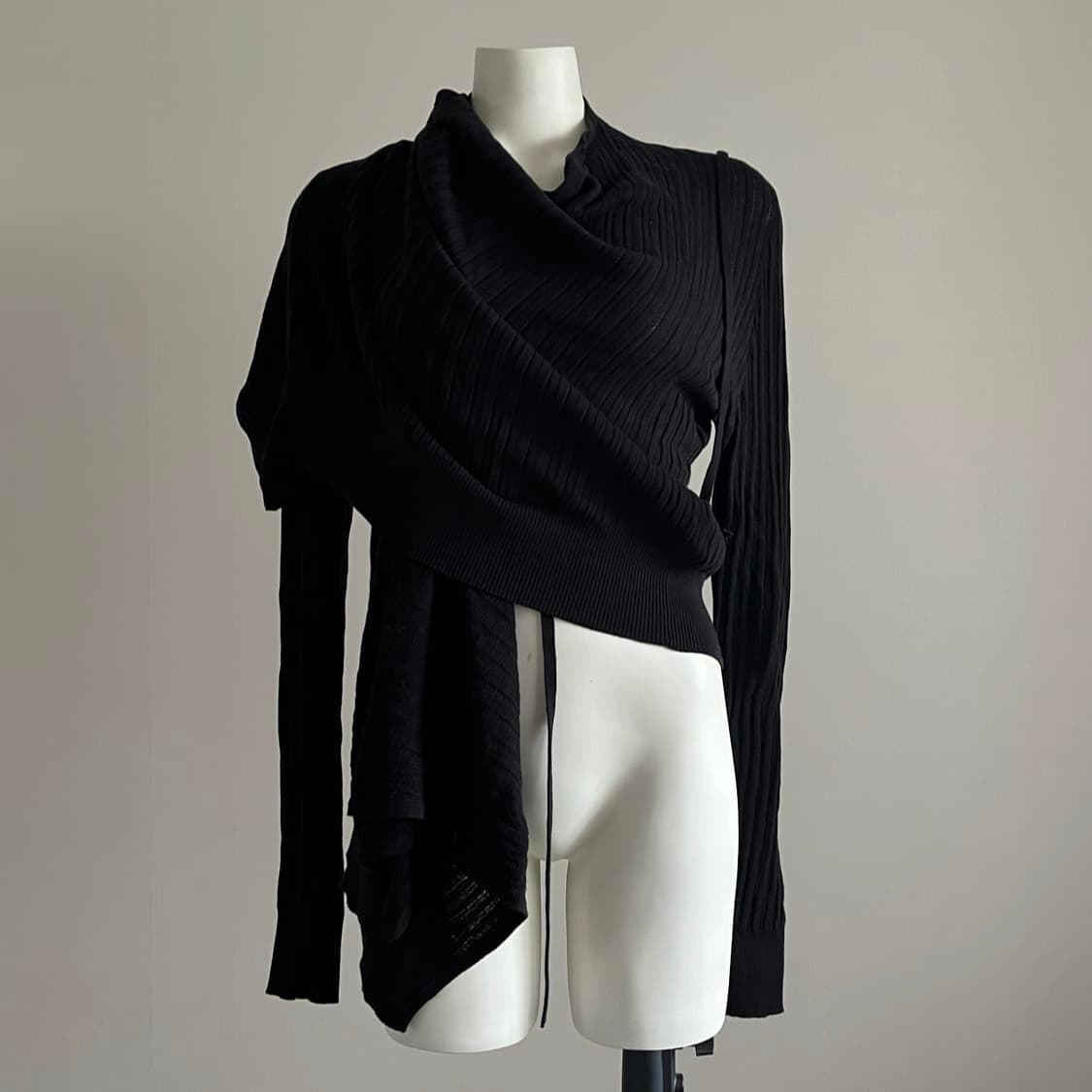 앤드뮐미스터 캐시미어 랩 가디건 상품이미지2