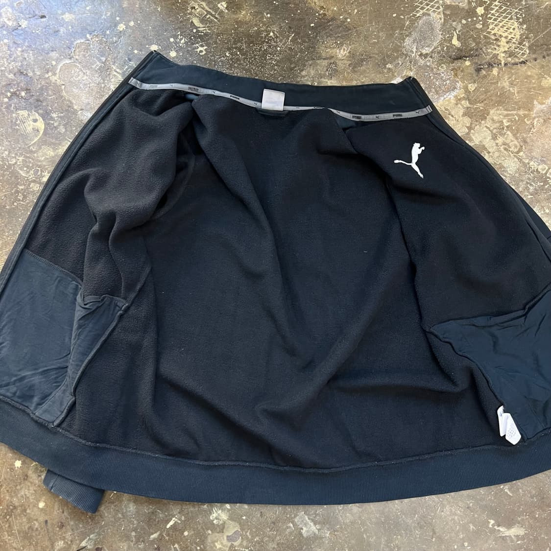 L) 푸마 코튼 트랙자켓 트랙탑져지 상품이미지3