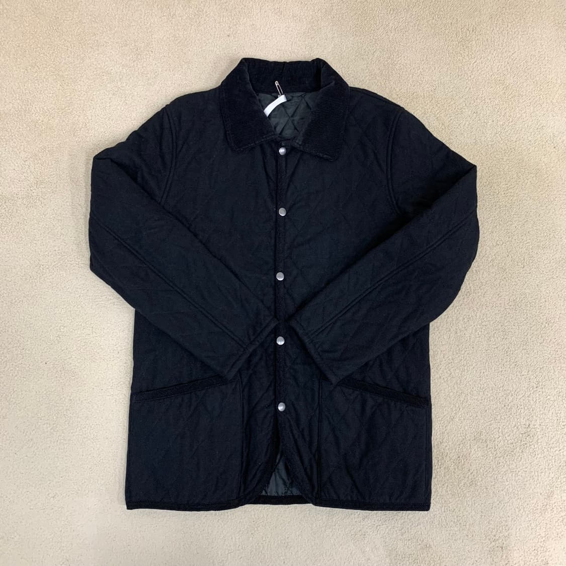 무지 무인양품 퀼팅자켓(L/블랙) MUJI 퀄팅자켓 상품이미지1
