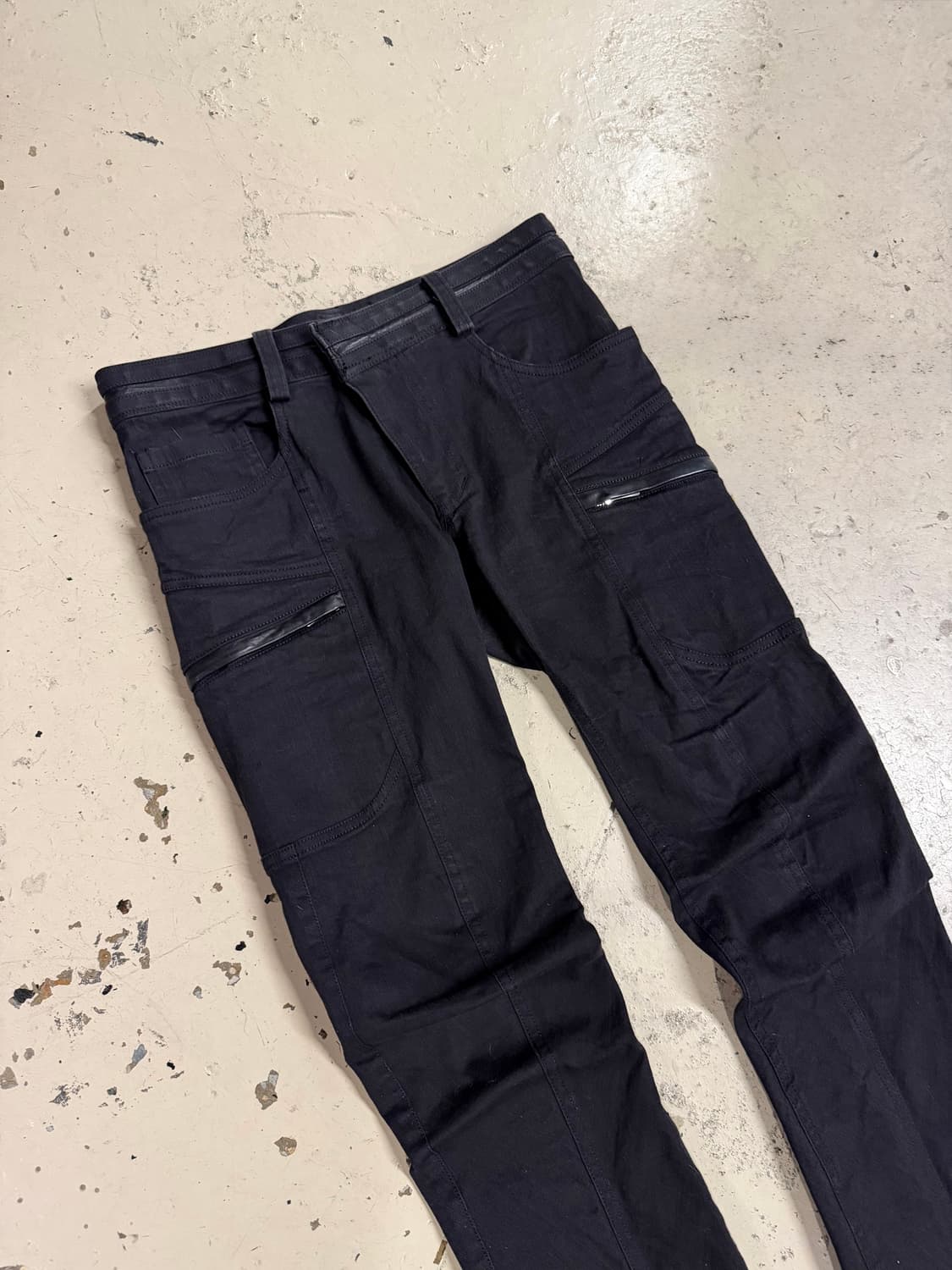 bajra back leather point skinny pants 상품이미지3