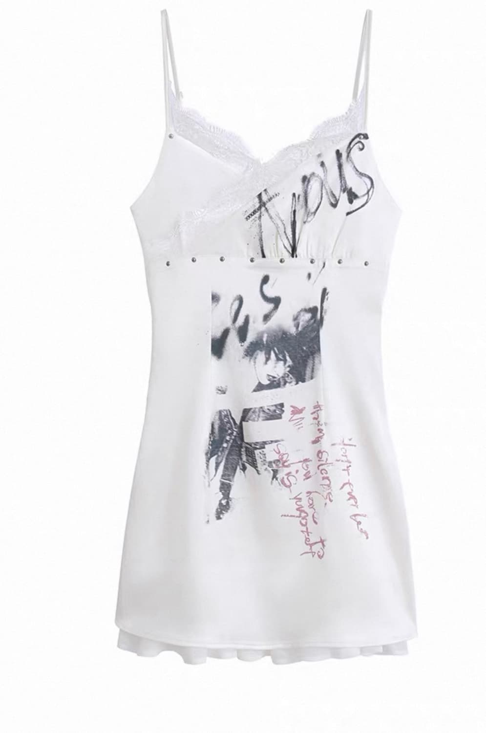 cest nous 샵코르 shop cor 빈티지 슬립 레이스 원피스 상품이미지2