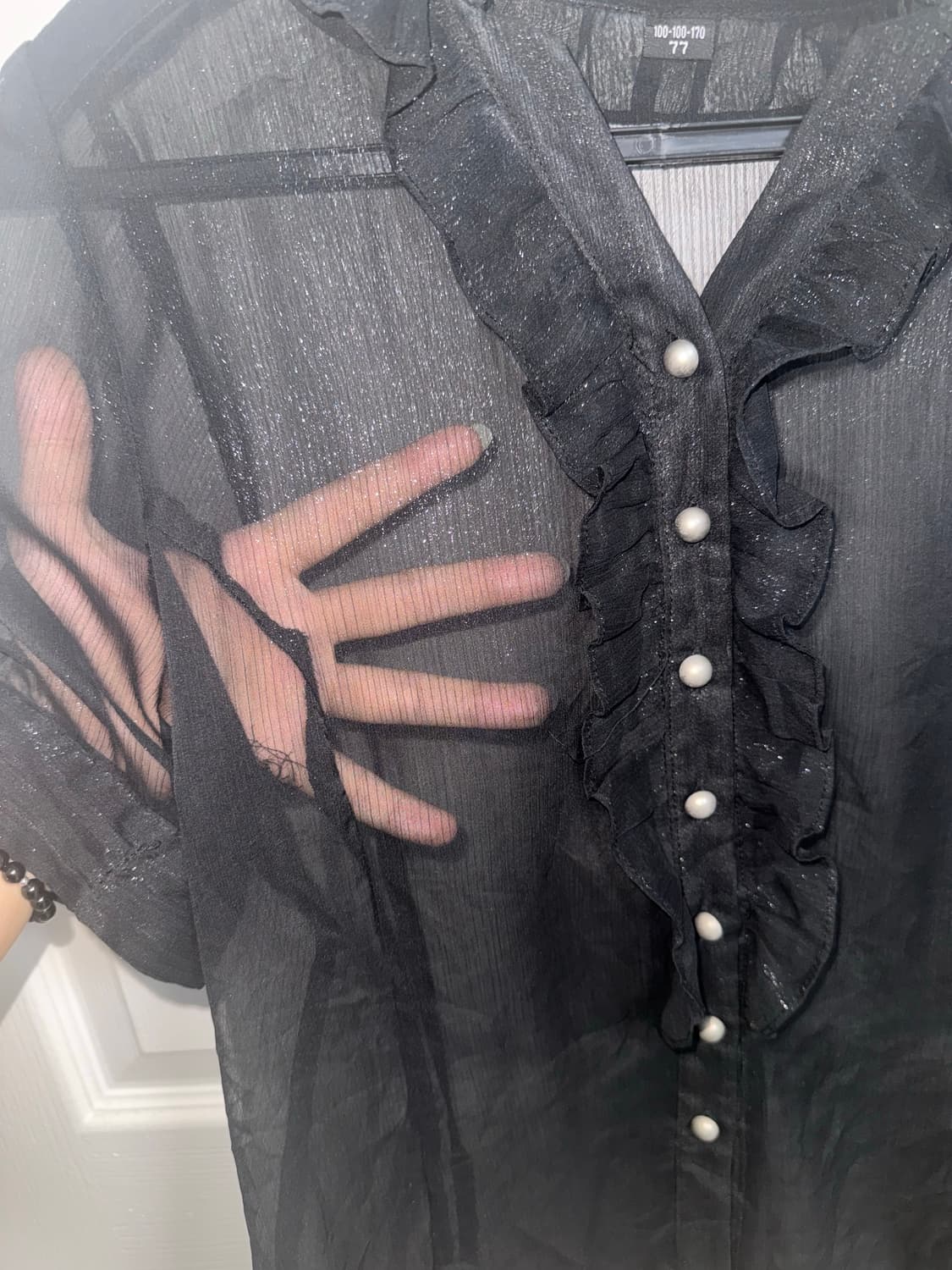 glitter blouse  상품이미지3