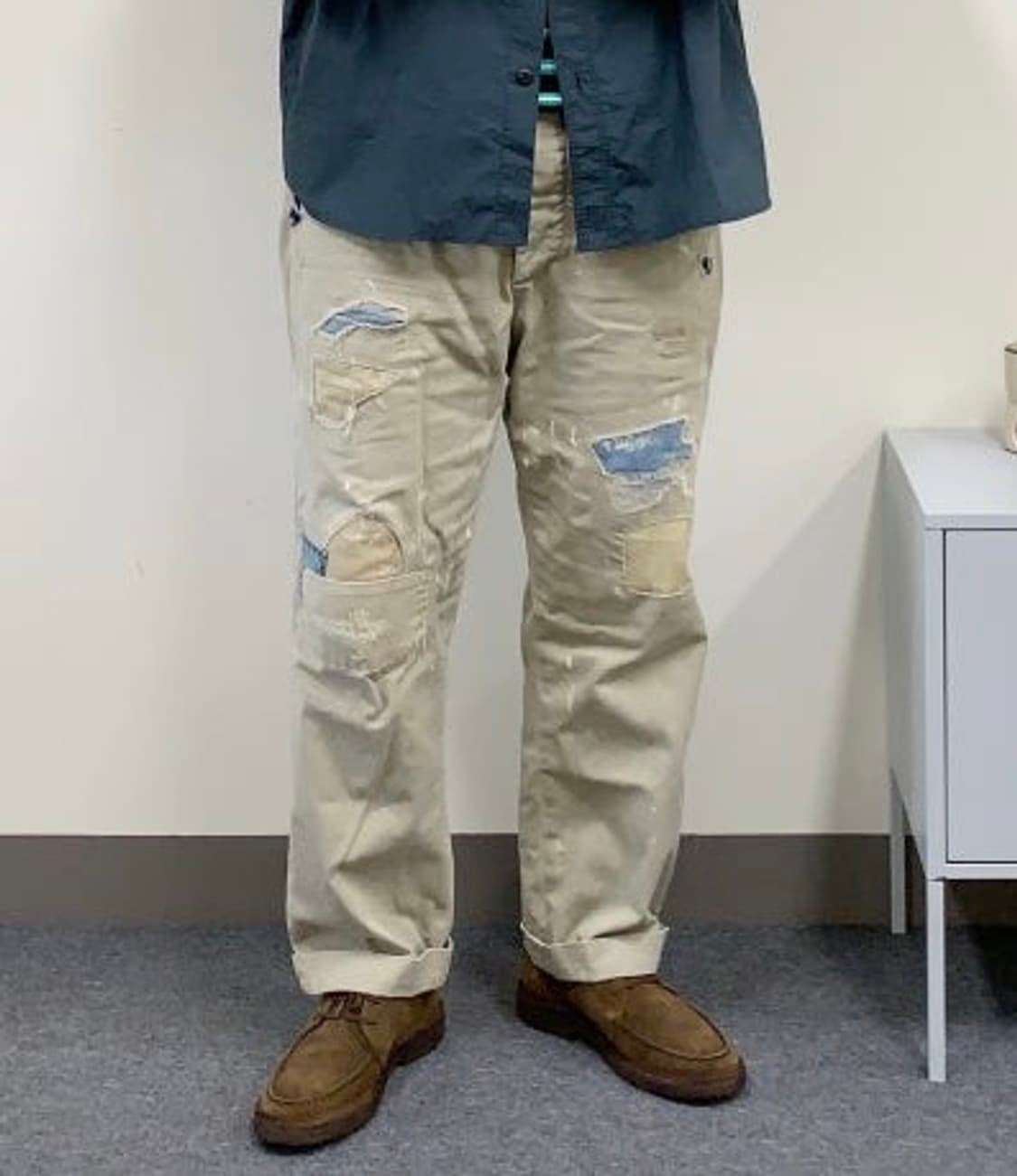 랄프로렌 폴로 리페어드 보로 코튼팬츠 상품이미지10