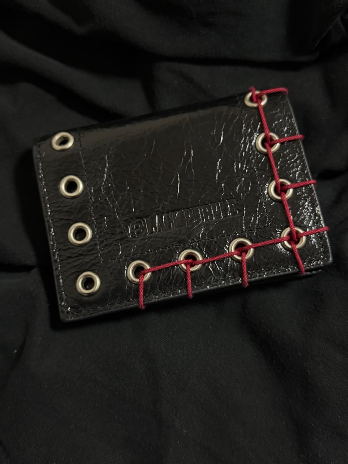 블랙퍼플 아일렛 카드지갑 상품이미지1