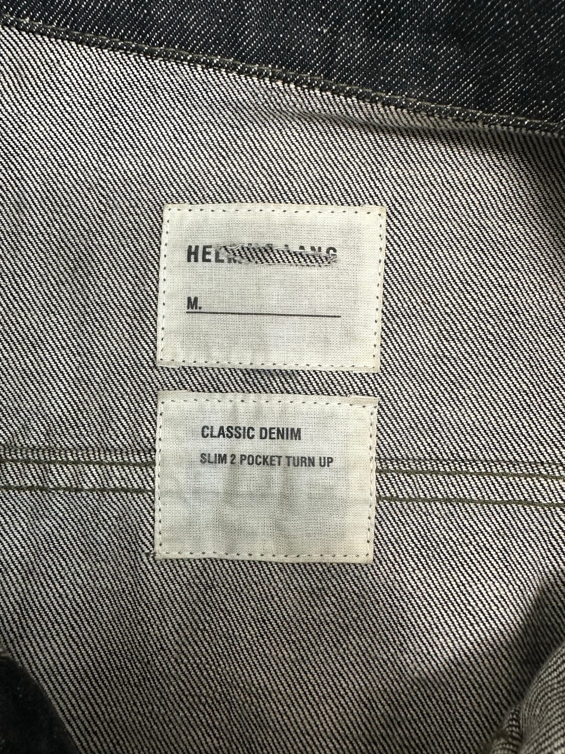 Helmut Lang 2002 Raw Denim Jack 상품이미지7