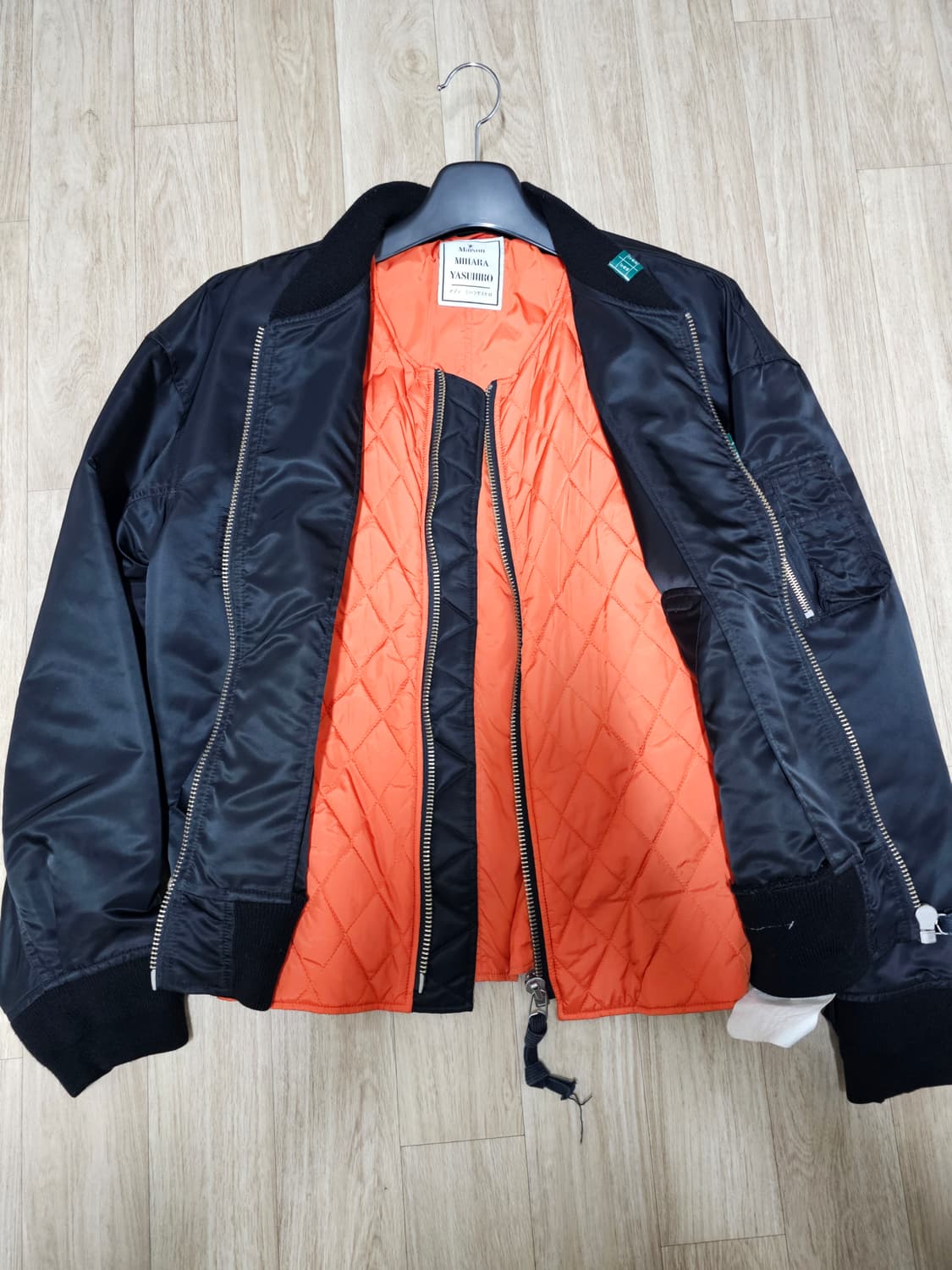 (판매) 메종미하라야스히로 봄버 자켓 46사이즈 상품이미지3