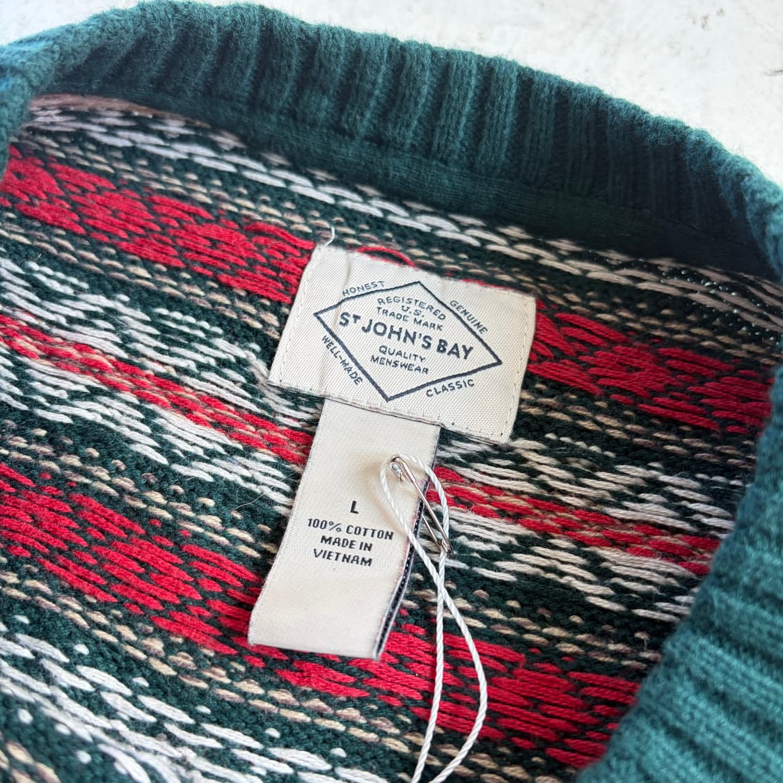 ST JOHNs BAY 빈티지 스웨터 니트 L 상품이미지5