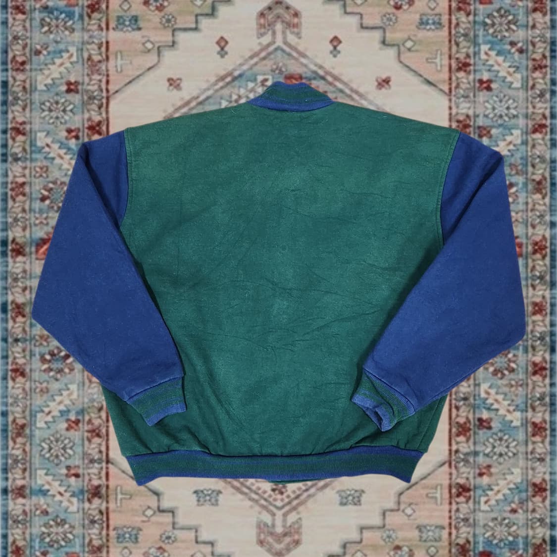 90s USA  Fruit of the Loom 빈티지 바시티 자켓 XL 상품이미지2