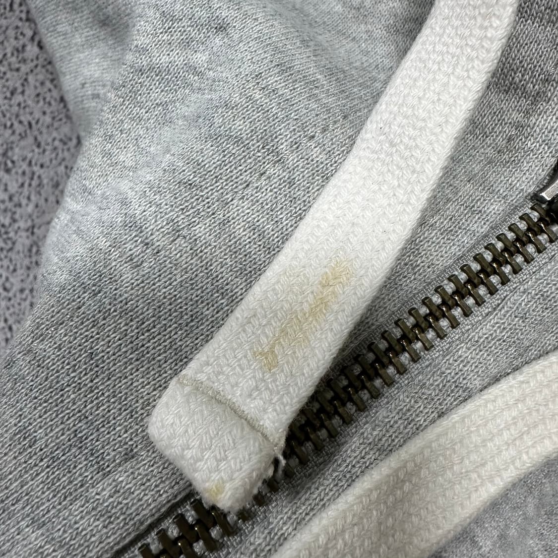 ✨ (바배) 폴로 랄프로렌 와플 그레이 기모 후드 집업  상품이미지6