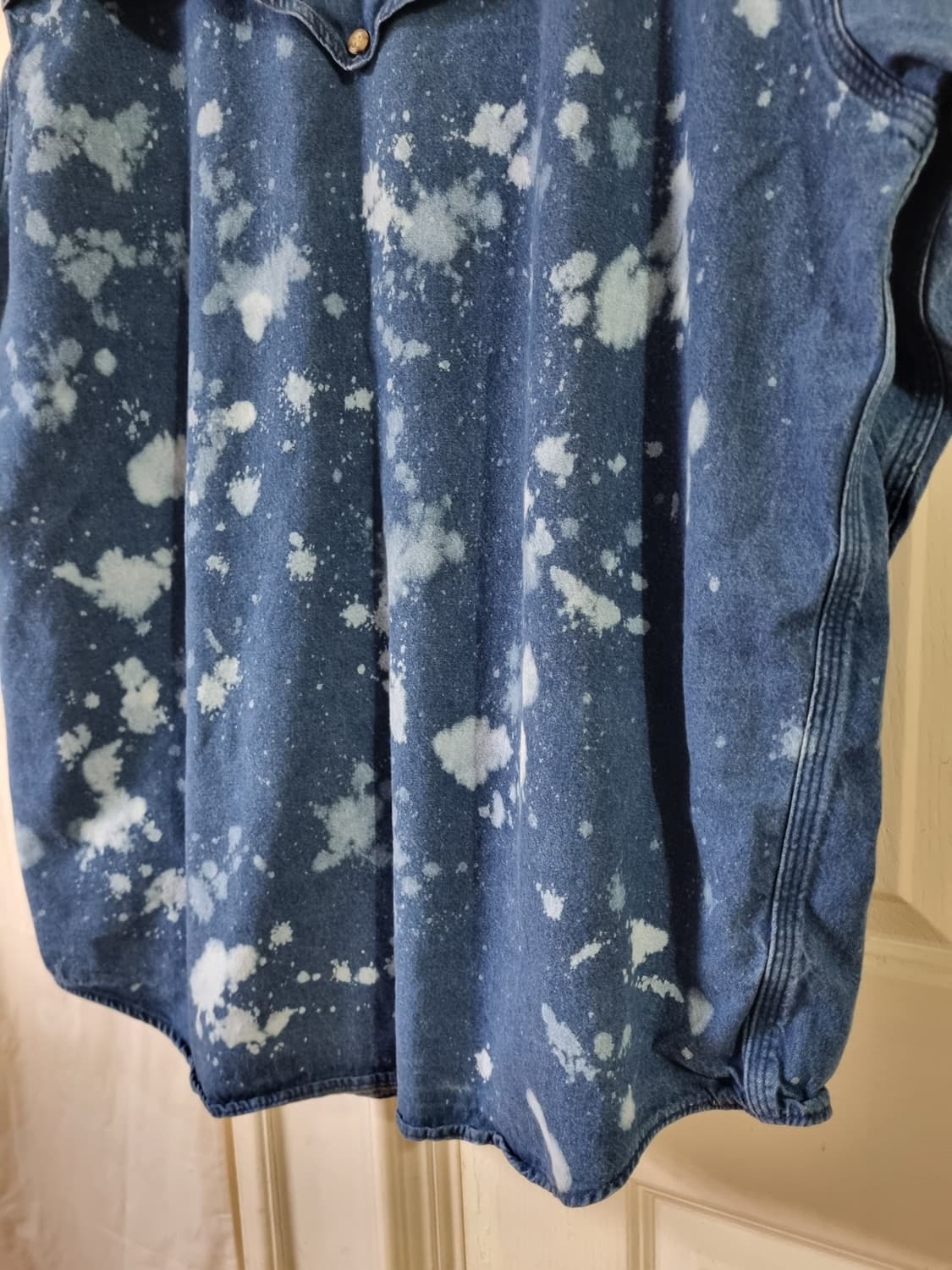 칼하트 블리치 데님 셔츠xl 상품이미지7