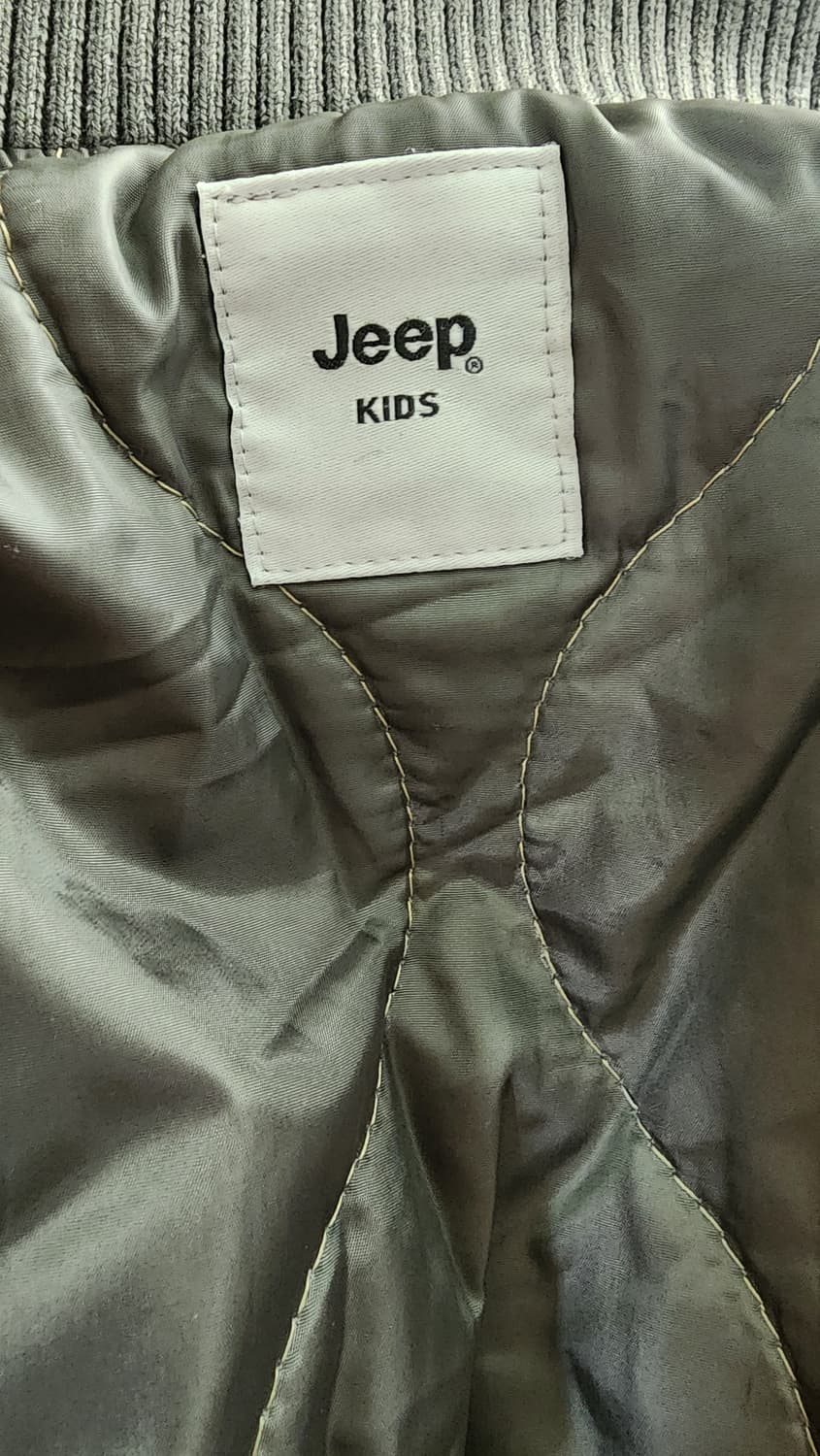 Jeep Kids 카키 항공 점퍼 145호 상품이미지3