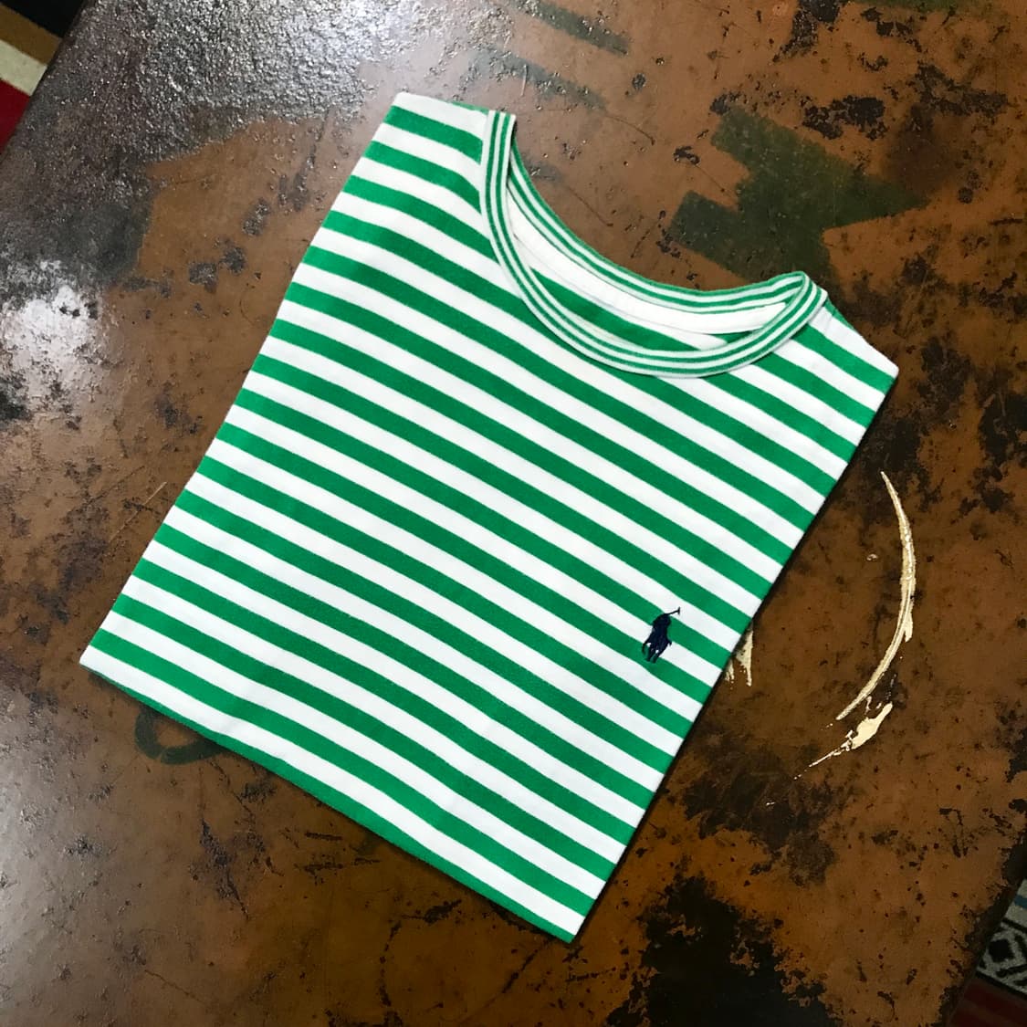 폴로랄프로렌 그린 컬러링 숏 슬리브 여성 55 사이즈 상품이미지1