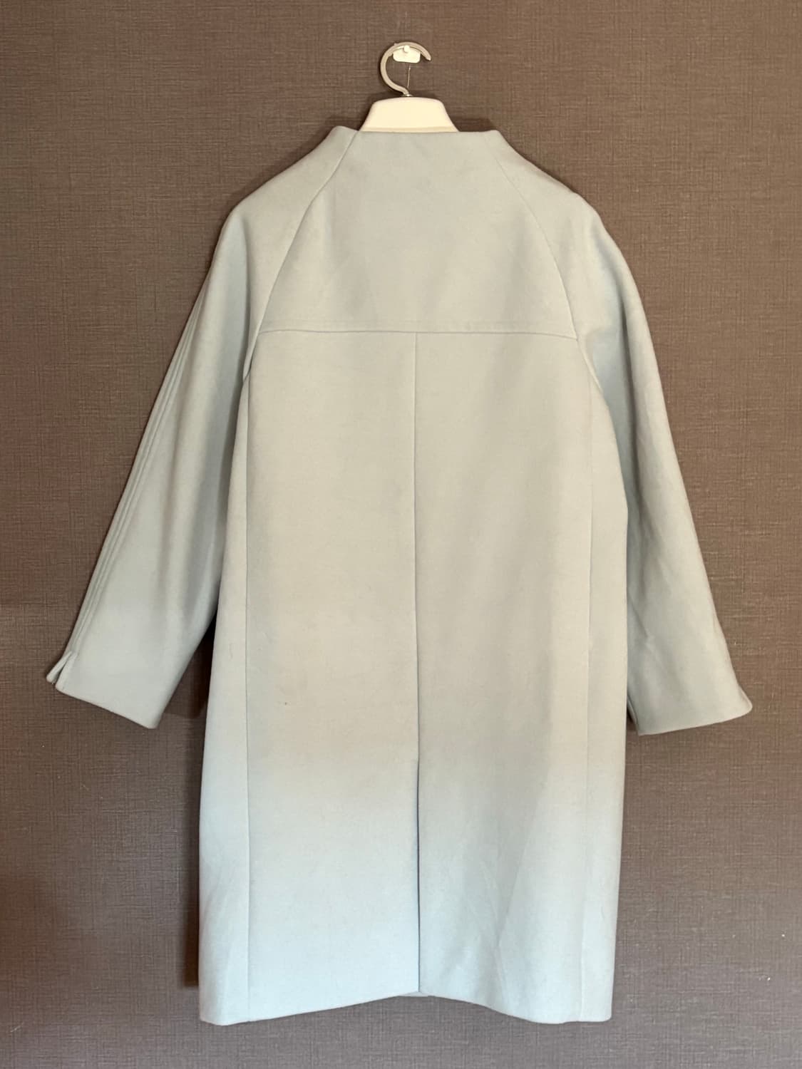  Plarapa 하늘색 노카라 코트 L 상품이미지7